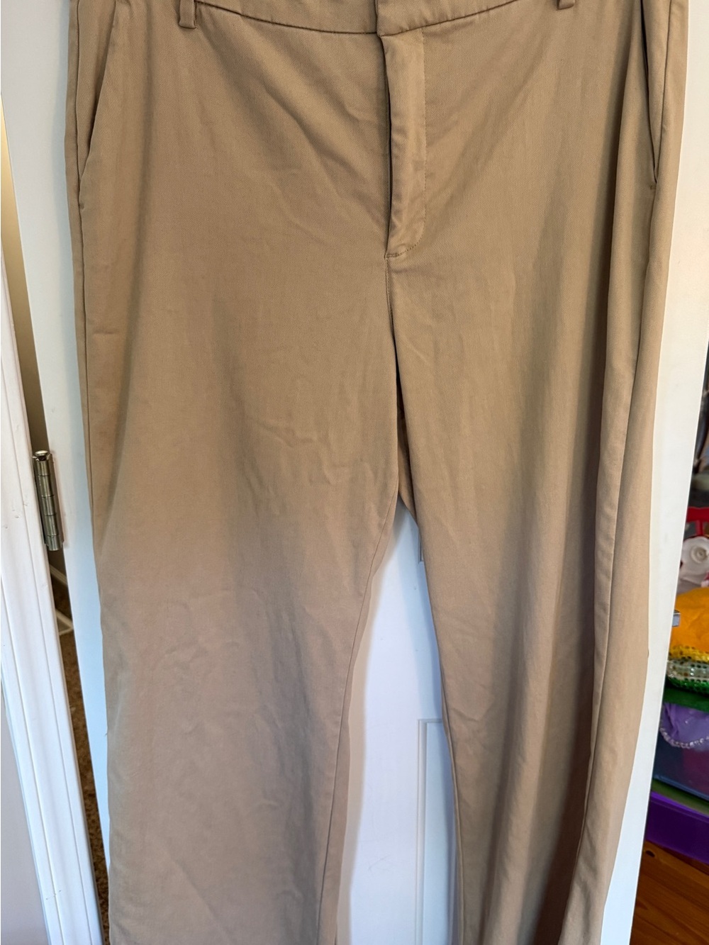 Liverpool Wide Leg Pants in Tan